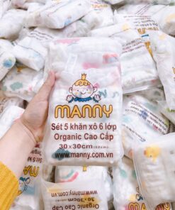 Set 5 khăn sữa xô 6 lớp Manny 30x30cm 9 z5192984337448 86c8760b8629a9ca3ba27b3f08f5add9
