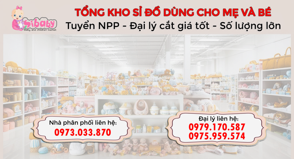 Kho sỉ đồ sơ sinh mẹ và bé