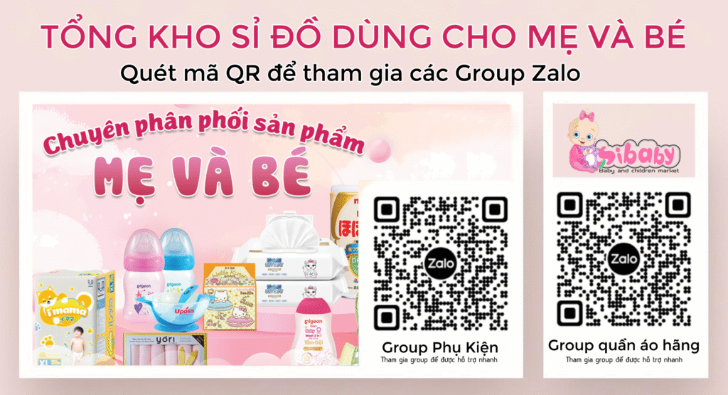 Kho sỉ đồ sơ sinh mẹ và bé