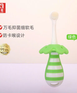 Bàn chải có chắn bọt kẻ lông tơ mềm cho bé 13 Bàn chải có chắn bọt kẻ lông tơ mềm cho bé