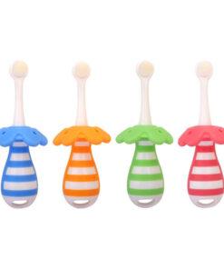 Bàn chải có chắn bọt kẻ lông tơ mềm cho bé 11 Bàn chải có chắn bọt kẻ lông tơ mềm cho bé