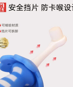 Bàn chải có chắn bọt kẻ lông tơ mềm cho bé 17 Bàn chải có chắn bọt kẻ lông tơ mềm cho bé