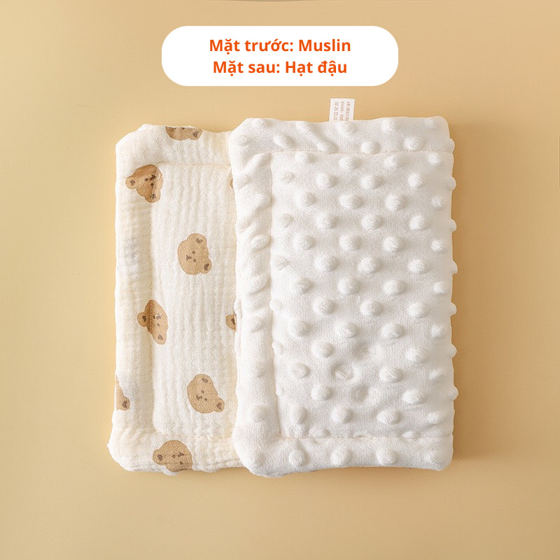 Gối trần bông chất đẹp hoạ tiết dễ thương