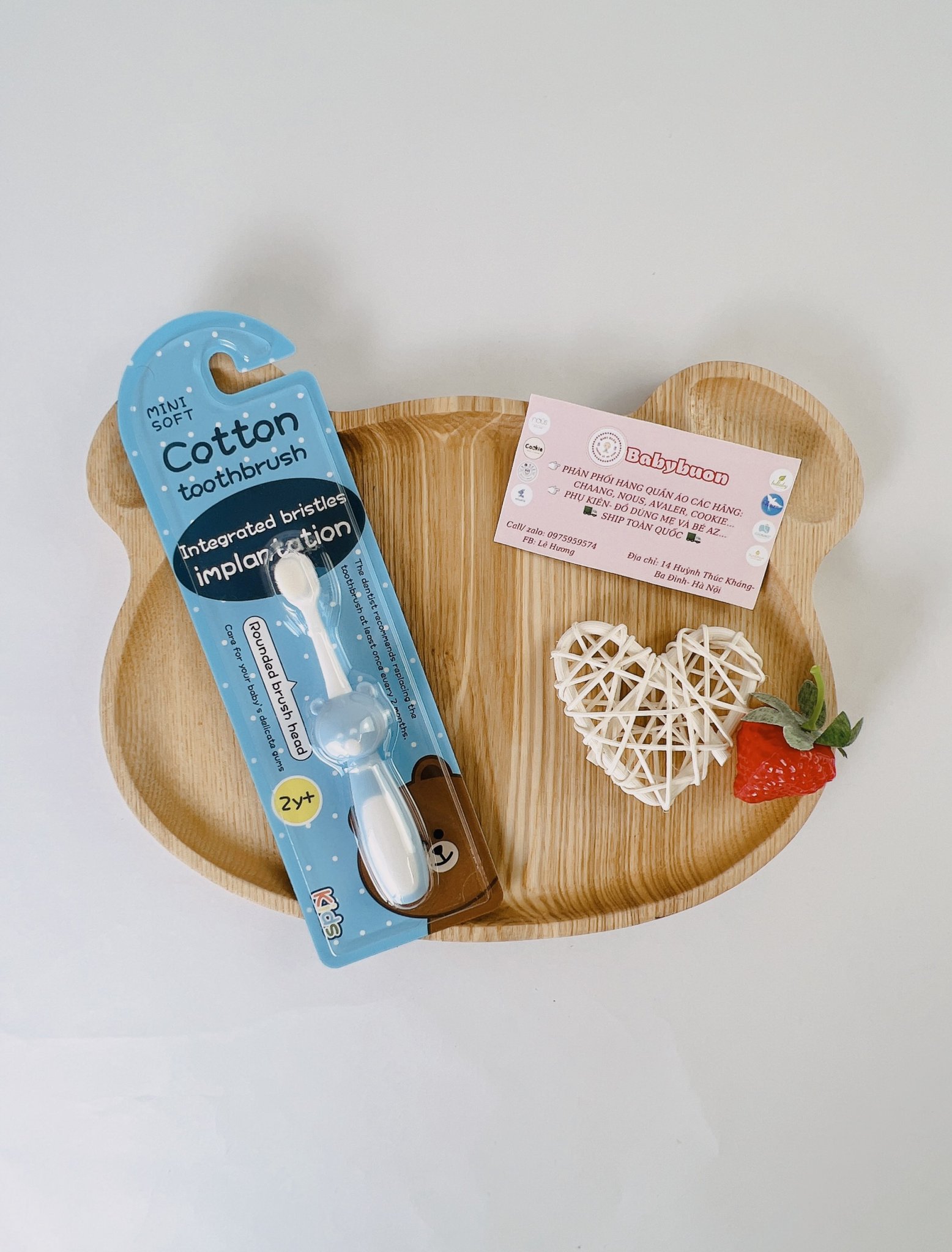 Bàn chải đánh răng hình gấu