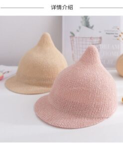 Alternative view of Mũ Cho Bé Hình Củ Tỏi Chất Liệu Cói