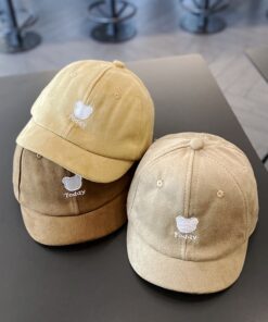 Alternative view of Mũ Lưỡi Trai Da Lộn Chống Nắng Cho Bé