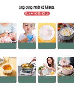 Nhiệt Kế Đo Sữa Nước Thức Ăn Misuta