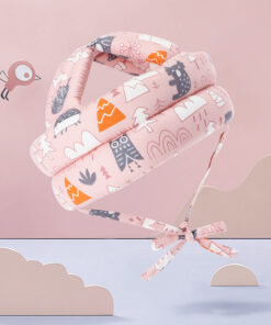 Alternative view of Mũ bảo vệ đầu họa tiết cho bé