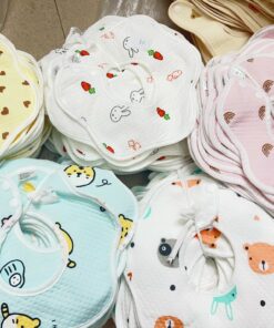 Yếm Tròn Xoay 360 Độ Chất Liệu Muslin Chống Thấm 17 b1151b09a613024d5b02