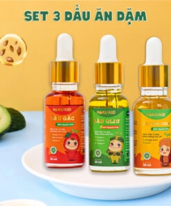 Set 3 Dầu Ăn Dặm Hakukid