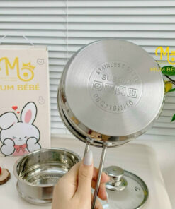 Nồi Inox Mumbebe Chất Liệu 304