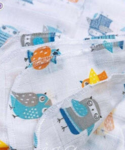 Set 10 Khăn Sữa Aden 100% Sợi Tre