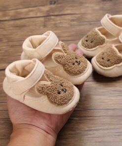 Alternative view of Giày tập đi hình gấu thỏ hàn quốc