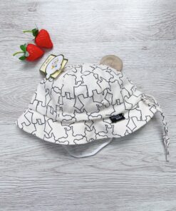 Alternative view of Mũ Vành Cute Họa Tiết Gấu In Tràn Cho Bé 0-18M