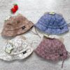 Mũ Vành Cute Họa Tiết Gấu In Tràn Cho Bé 0-18M