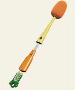 Cọ Rửa Bình Sữa Cà Rốt