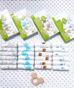 Alternative view of Hộp 6 Khăn Sữa Sợi Tre Cao Cấp Emma Kids