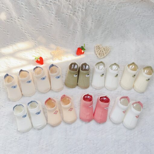 Set 3 Tất Lưới Cotton Cho Bé