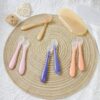 Set 2 thìa ăn dặm silicon kèm hộp