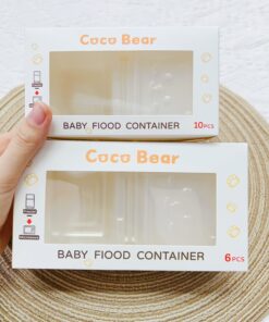 Alternative view of Set trữ đồ ăn dặm Coco Bear 50ml-100ml