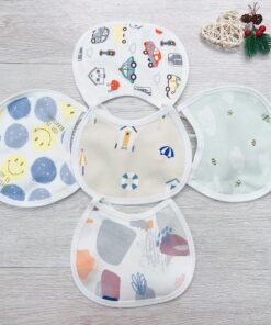 Alternative view of Yếm Tròn Buộc Dây Cho Bé