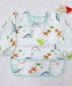 Áo Yếm Ăn Dặm Dài Tay Chống Thấm Nước