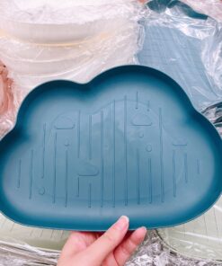 Khay Đựng Chén Đĩa Ăn Dặm Hình Mây