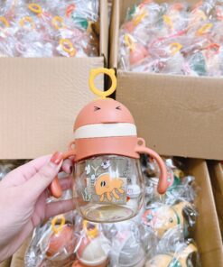 Bình Nước Họa Tiết Hình Thú Cho Bé