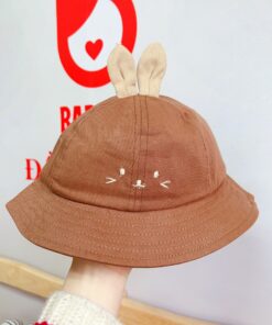 Alternative view of Mũ vành thêu tai thỏ cho bé từ 1-3Y