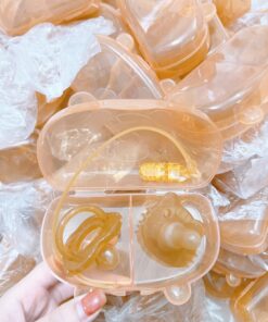 Set 2 Núm Nhai Ti Giả Chất Liệu Silicon