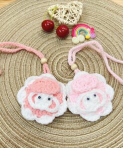 Alternative view of Túi len đựng tỏi hình thú tránh vía cho bé