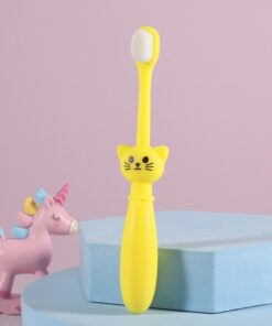 Bàn chải đánh răng hình mèo lông mềm