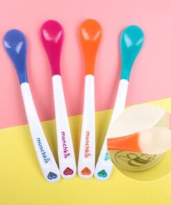 Set 4 thìa báo nóng Munchkin