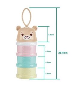 Hộp chia sữa bột JIAYI 3 ngăn