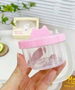 Set 4 khuôn hấp đồ ăn dặm chống dính Mumbebe