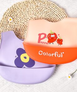 Alternative view of Yếm Ăn Dặm Silicone Có Máng Hứng