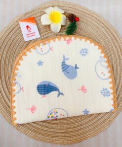 Gối xô sơ sinh 10 lớp KT 45x25cm cho bé