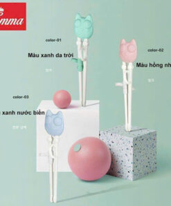 Đũa Tập Gắp Xỏ Ngón Emma Kids Cho Bé