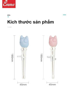 Đũa Tập Gắp Xỏ Ngón Emma Kids Cho Bé