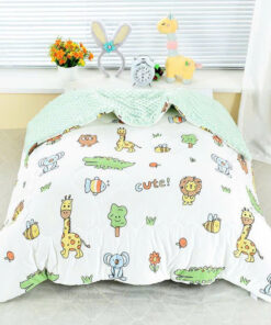 Chăn cừu 2 mặt siêu ấm cho bé