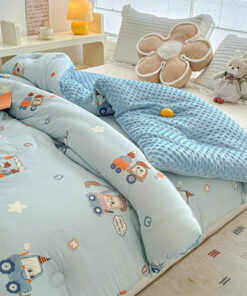 Chăn cừu 2 mặt siêu ấm cho bé