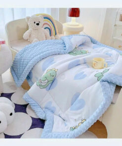 Chăn cừu 2 mặt siêu ấm cho bé