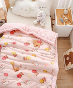 Chăn cừu 2 mặt siêu ấm cho bé