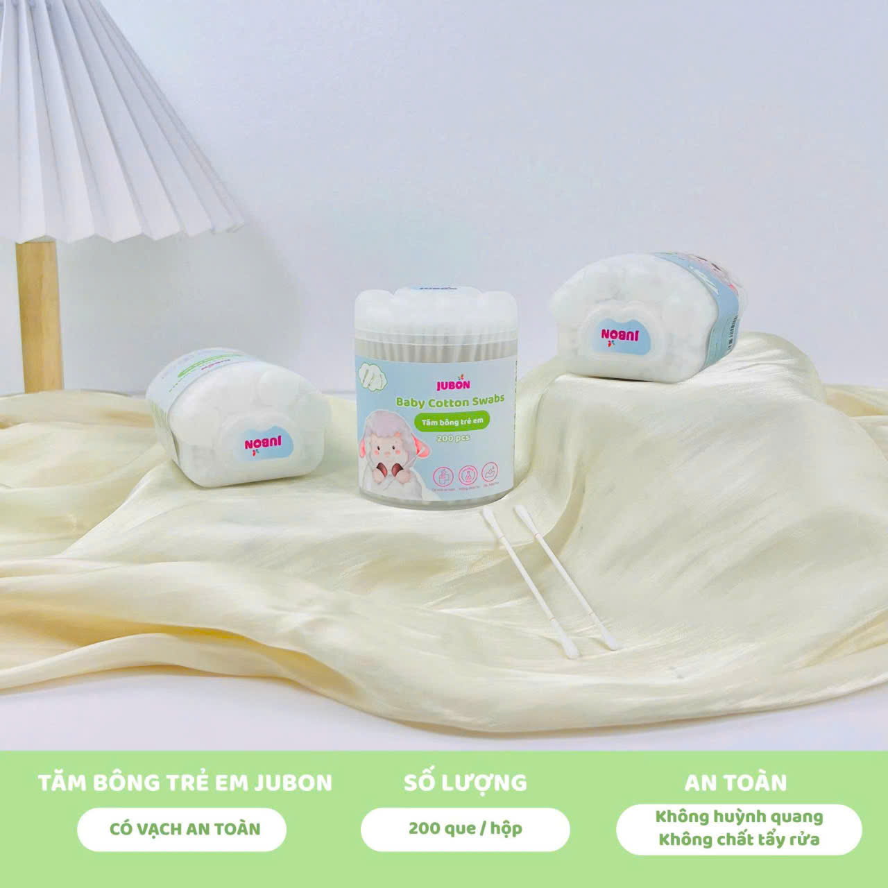 Tăm bông Vcoool Emma Misuta Jubon 200 và 400 que 6 Tăm bông Vcoool Emma Misuta Misan 200 và 400 que – Jubon 160 que