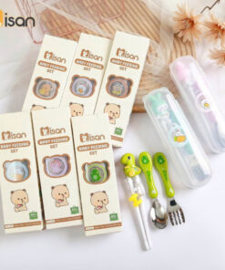 Alternative view of Set 3 đũa thìa dĩa inox Misan kèm hộp đựng