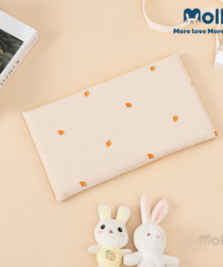 Alternative view of Gối cao su non Moli thêu hình kích thước 35x25x2