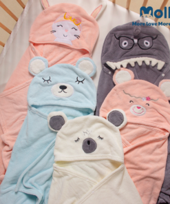 Alternative view of Áo choàng tắm Molli cho bé kích thước 80x130cm