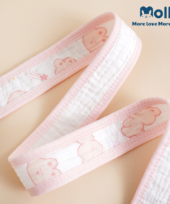 Alternative view of Chăn ủ xô muslin 4 lớp Molli kích thước 80x80cm