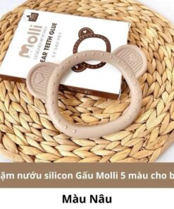 Alternative view of Gặm nướu silicon hình gấu MOLLI