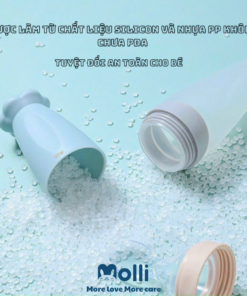 Alternative view of Bình thìa ăn dặm Molli cho bé dung tích 100ml